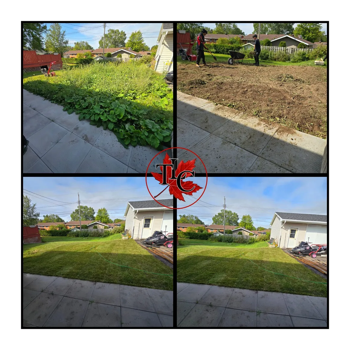 TLC Landscaping project