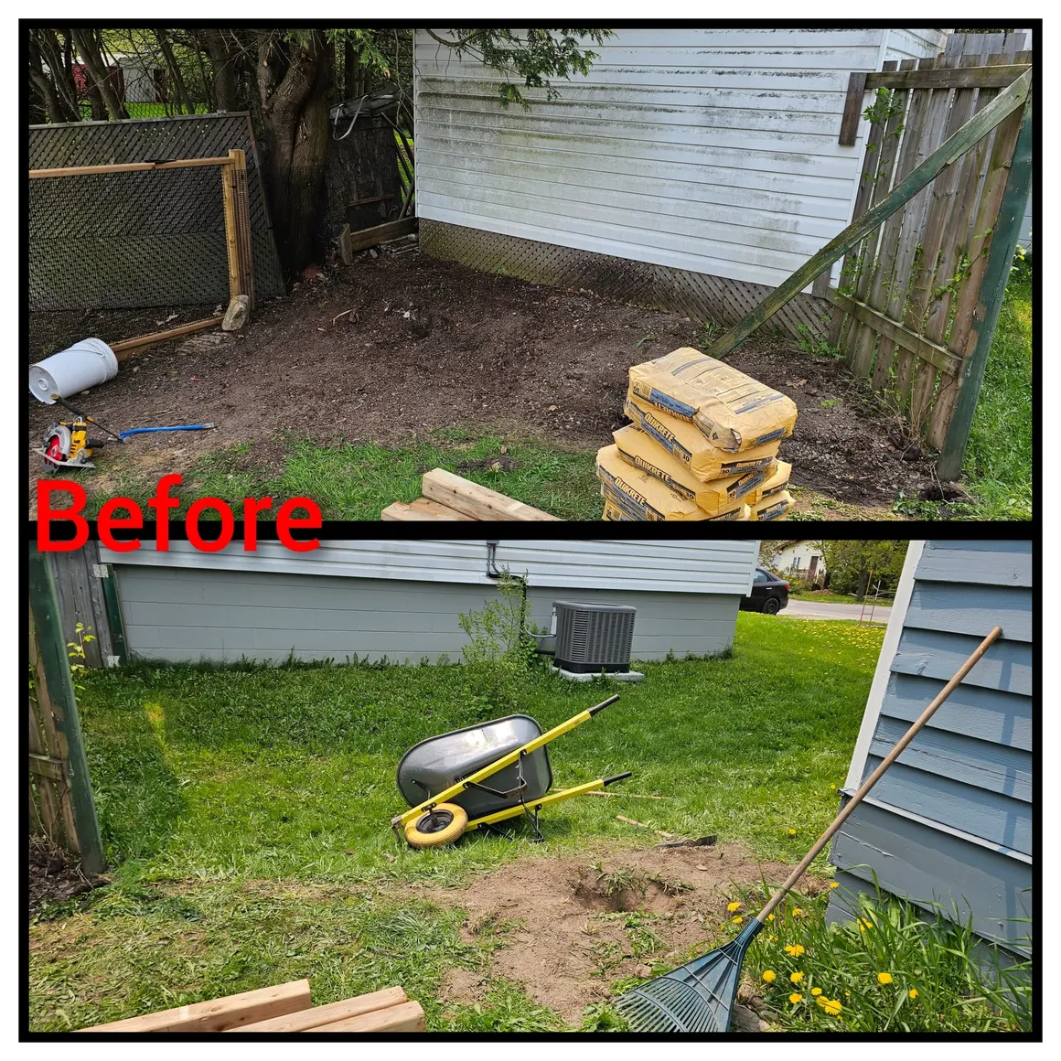 TLC Landscaping project