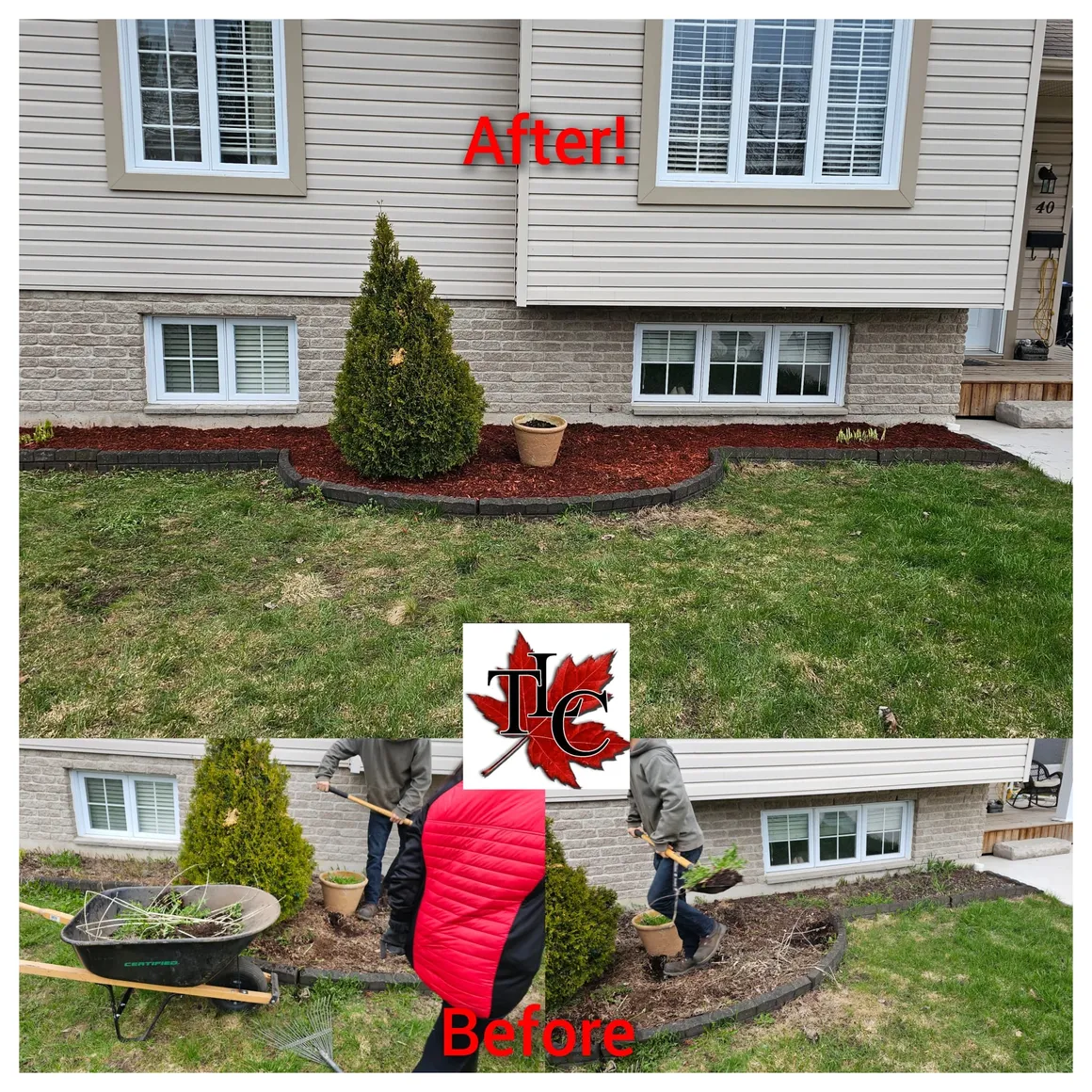 TLC Landscaping project